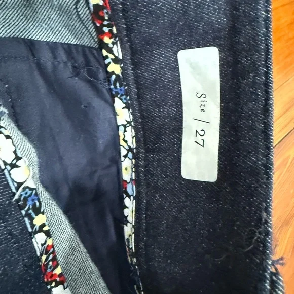 Pilcro & Letterpress by Anthropologie Women's Flare Blue Jeans Size 27 - Picture 7 of 7